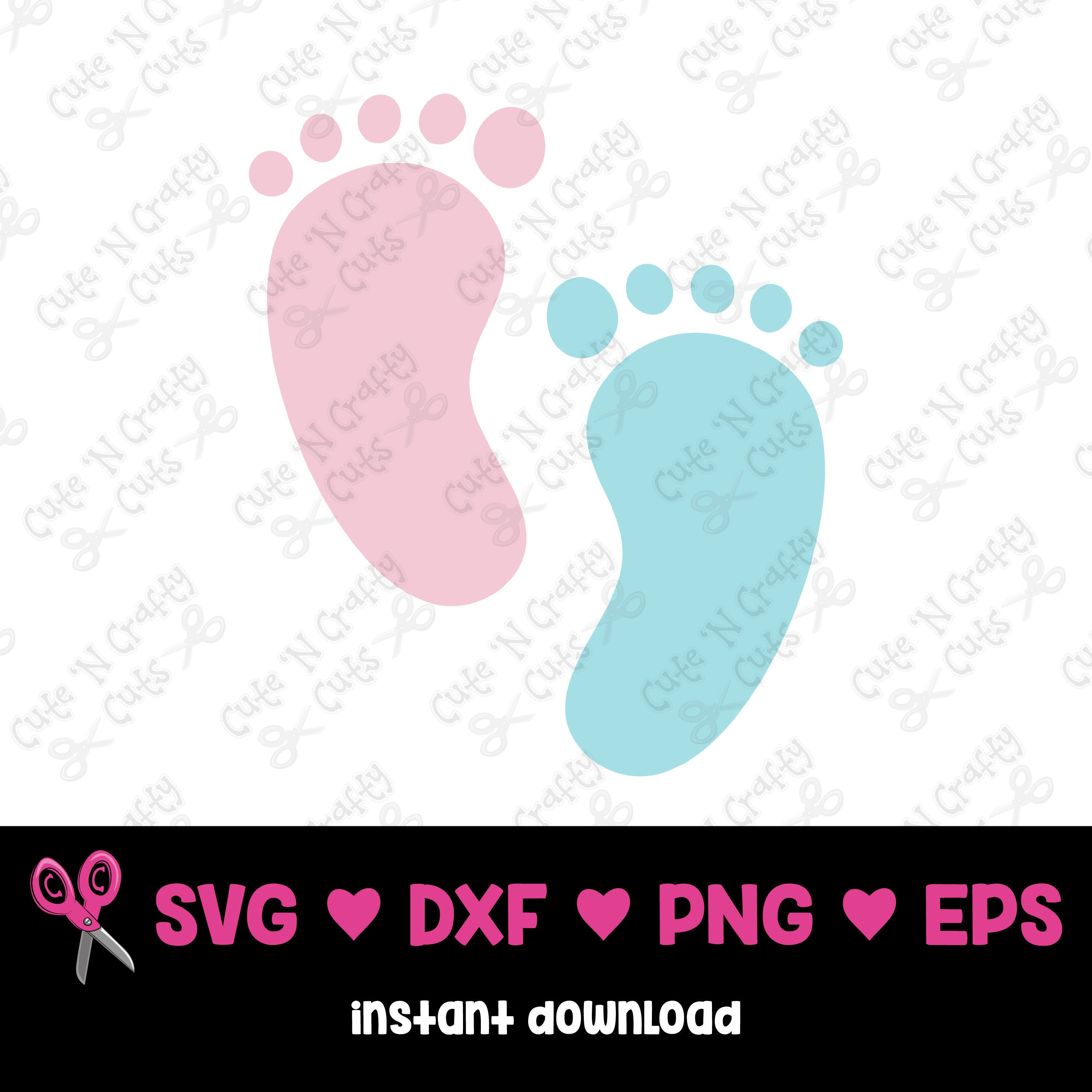Download Baby Feet Svg Baby Shower Svg Baby Foot Svg Baby Svg Eps Etsy