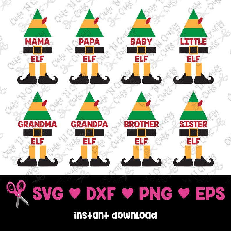 Free Free Family Elf Svg 383 SVG PNG EPS DXF File