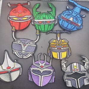 Serie di toppe Toku (Kamen Rider, Space Sheriff Gavan, B-Fighter)