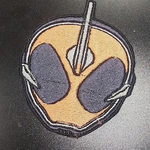 Ghost Iron-On Patch (3.30 x 3.80)