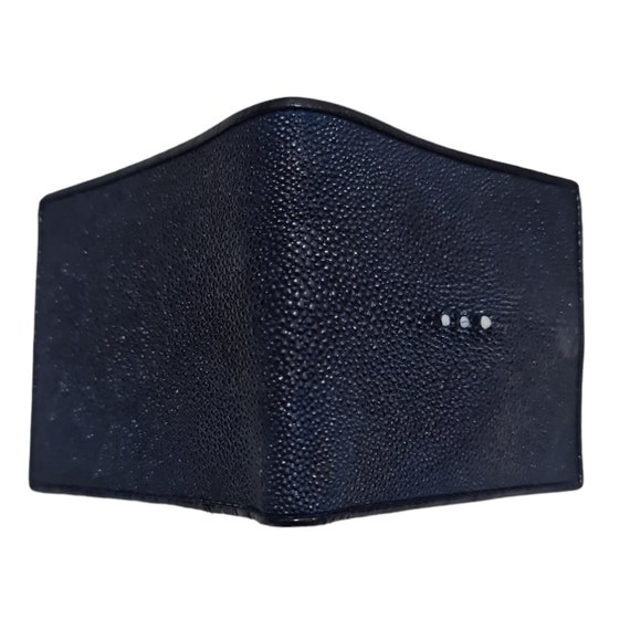 Genuine Stingray Skin Leather Women's Trifold Clutch Wallet Purse – PELGIO