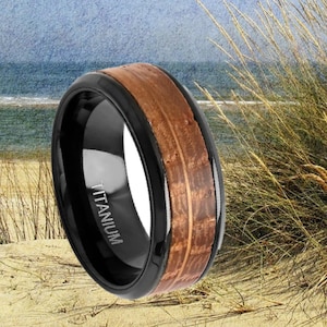 Men&#39;s Titanium Band, Men&#39;s Rings, Wedding Band, Anniversary Ring, Wedding Ring, Titanium Band, Men&#39;s Wedding Band, Birthday Gift