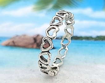 Heart thumb ring sale