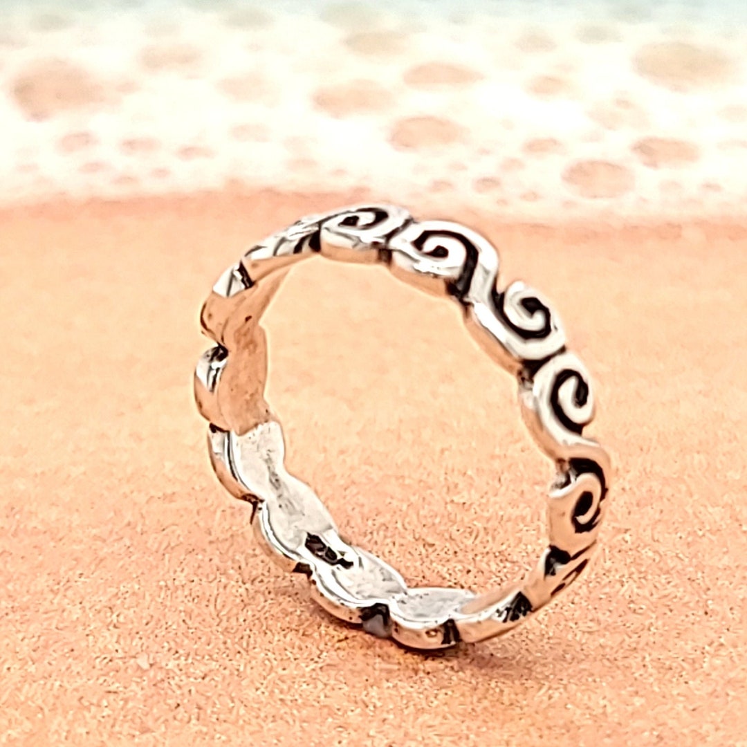 Swirl Rings for Women Toe Rings Women's Toe Rings Swirl Toe Ring