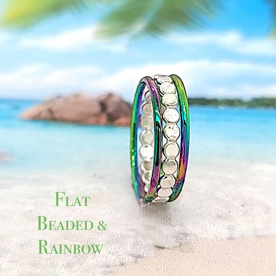 Black Titanium Ring Skinny Ring Toe Ring Titanium Band Toe Ring