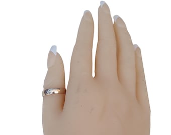 Thumb RingsBold 5MM 14k Gold Fill Thumb Ring - Sterling Silver Band