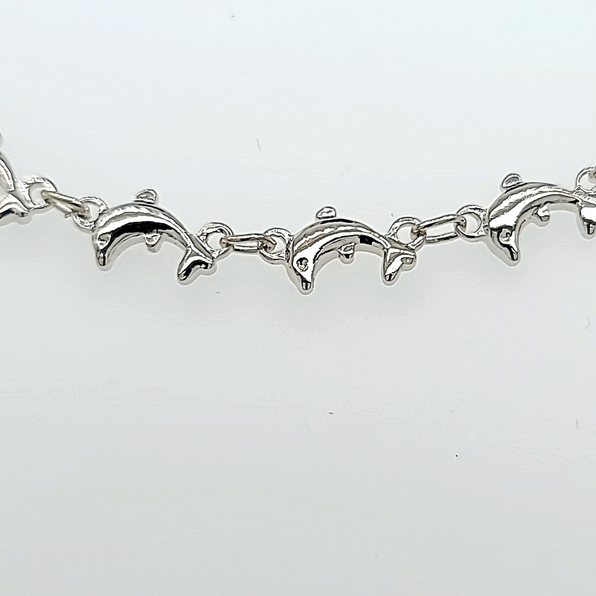 Gold Dolphins Anklet Anklets Dolphins Gold Anklet Etsy