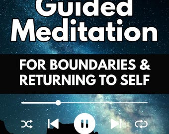 Guided Meditation for Boundaries | Somatic Grounding, Energy Protection & Returning to Self