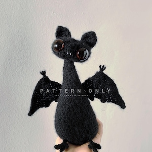 DIGITALE DOWNLOAD Haakpatroon Floppy Bat