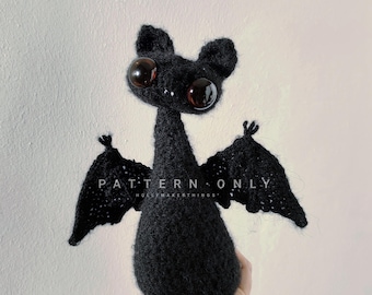 DIGITAL DOWNLOAD Floppy Bat crochet pattern