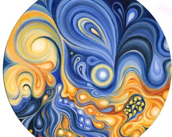 Vesper - oil painting