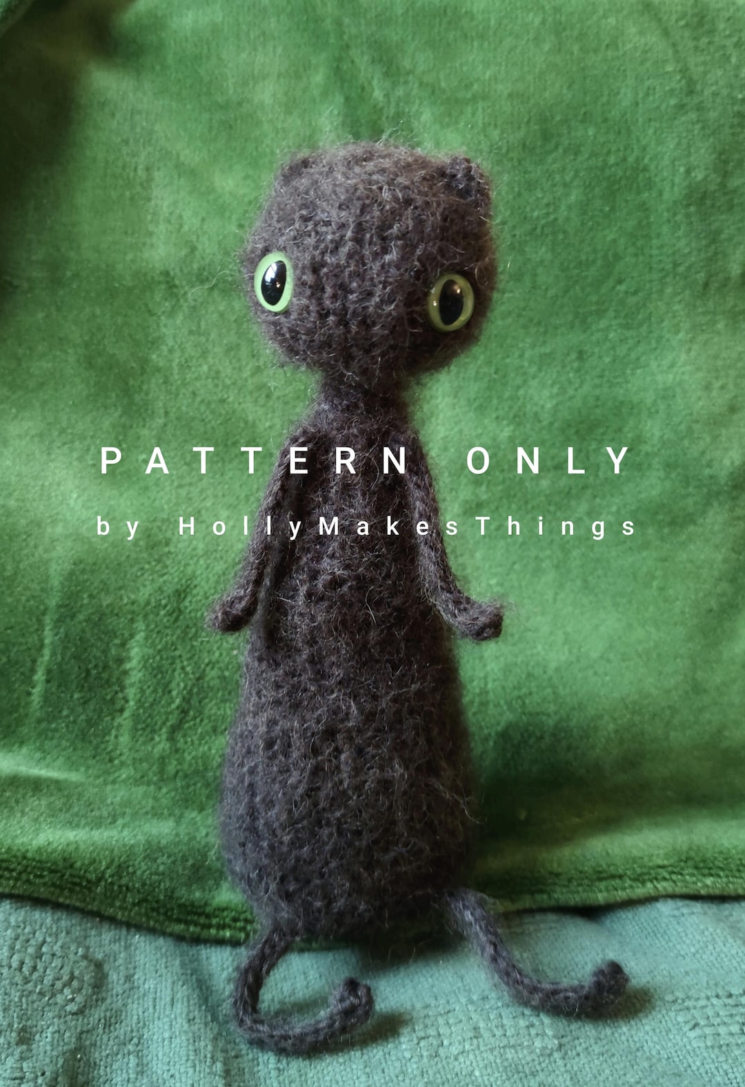 Katie 完売品　うさぎグレー フーディー FREEサイズ DIGITAL DOWNLOAD Floppy Cat Toy Crochet Pattern - Etsy