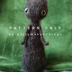 DIGITAL DOWNLOAD Floppy Cat toy crochet pattern