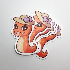 2&quot;x3&quot; Cute Corn Snake Sticker | Vinyl Waterproof Decal