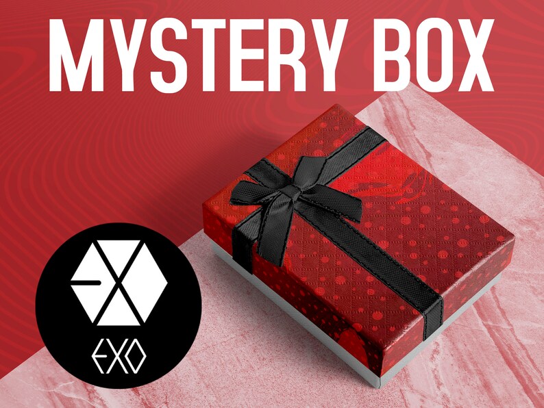X Exo Obsession Mystery Box Bias Pack Gift Box Surprise Etsy Norway