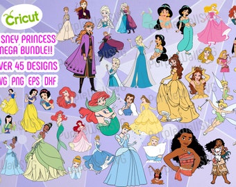 Download Princess Cartoon Svg Etsy