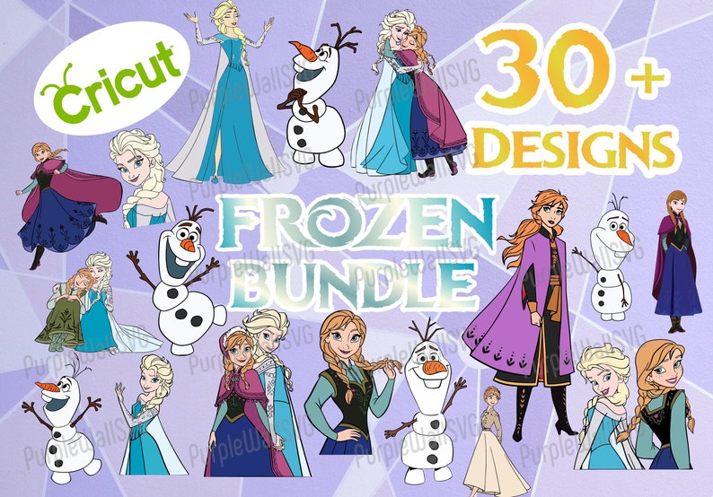 Download Frozen SVG LAYERED Bundle / Elsa SVG / Disney Princess svg ...