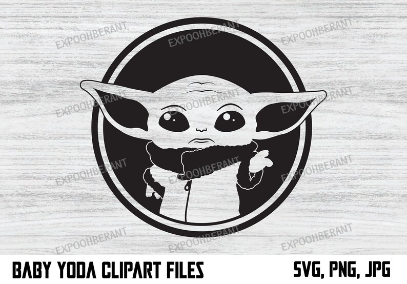 Download Disney Baby Yoda Star Wars SVG Mandalorian Digital ...