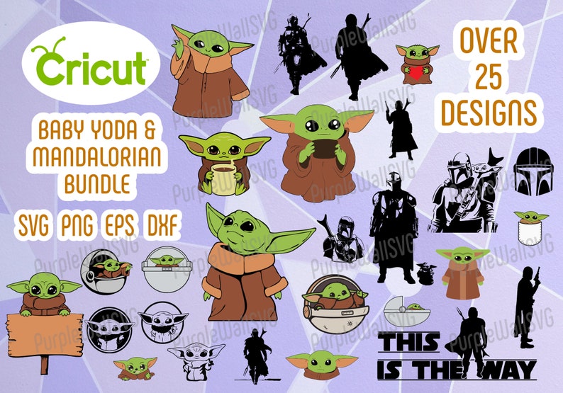 Baby Yoda Svg Bundle Baby Yoda Clipart Star Wars Disney Mandalorian Cricut Cut Files Star Wars Galaxy S Edge Grogu Png The Child Clip Art Art Collectibles Tripod Ee