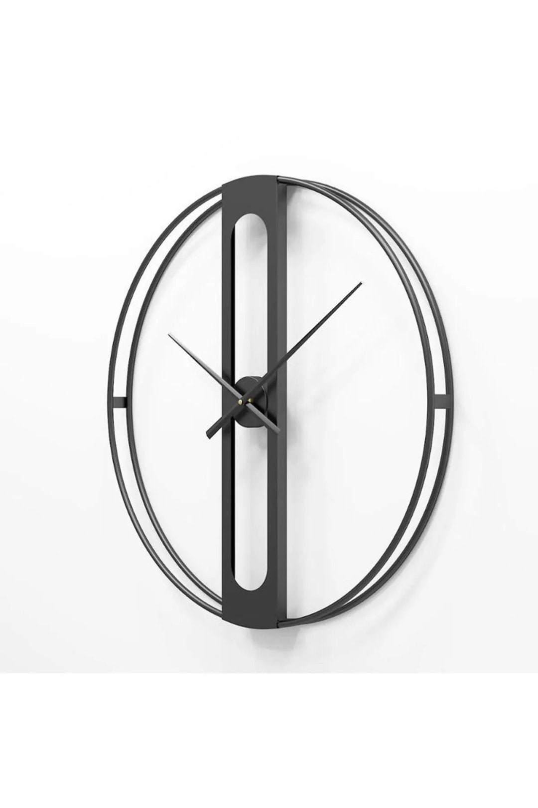 Minimal Modern Metal Wall Clock Art Decoration Non Tickling Horloge