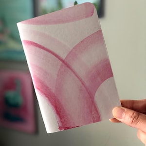 A6 Handmade soft cover notebook- Writing Notebook | Pocket Notebook | Handmade Journal Gift