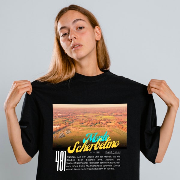 Münster Masematte Merchandise Monte Scherbelino T-Shirt unisex