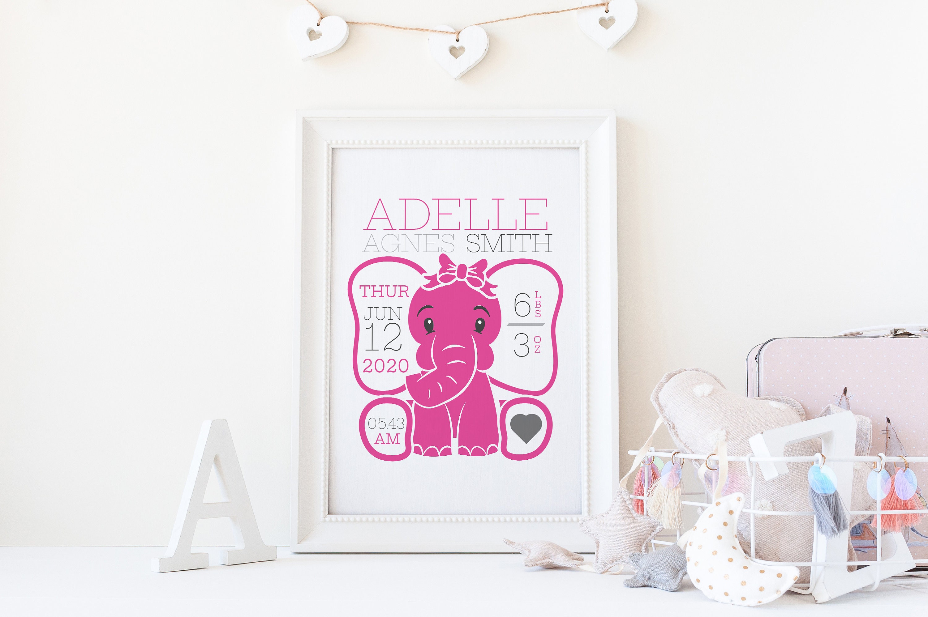 Cadeau personnalisé nouveau-né/Cadeau de bébé | Etsy