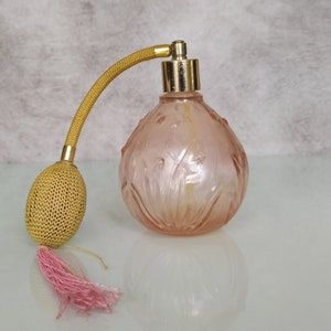 Vintage perfume bottle Dispenser perfume bottle Blown glass bottle