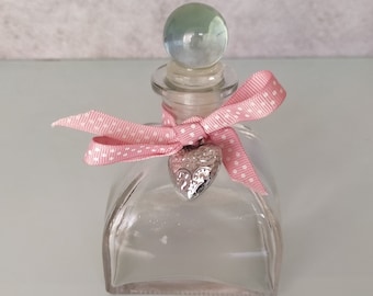 Botella de vidrio vintage Botella de perfume