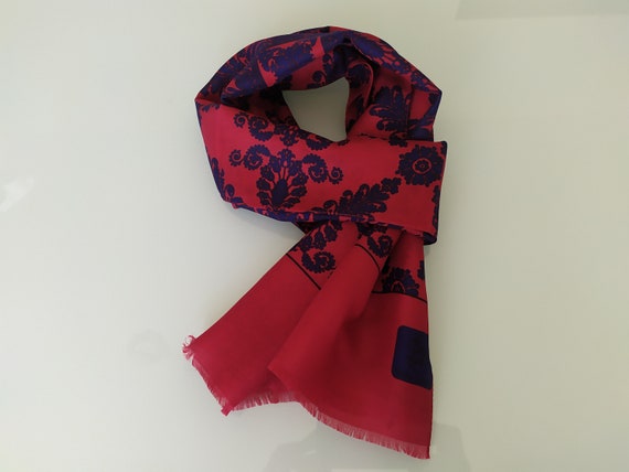 Vintage Scarf by Diana De Silva, Men's Scarf by D… - image 3