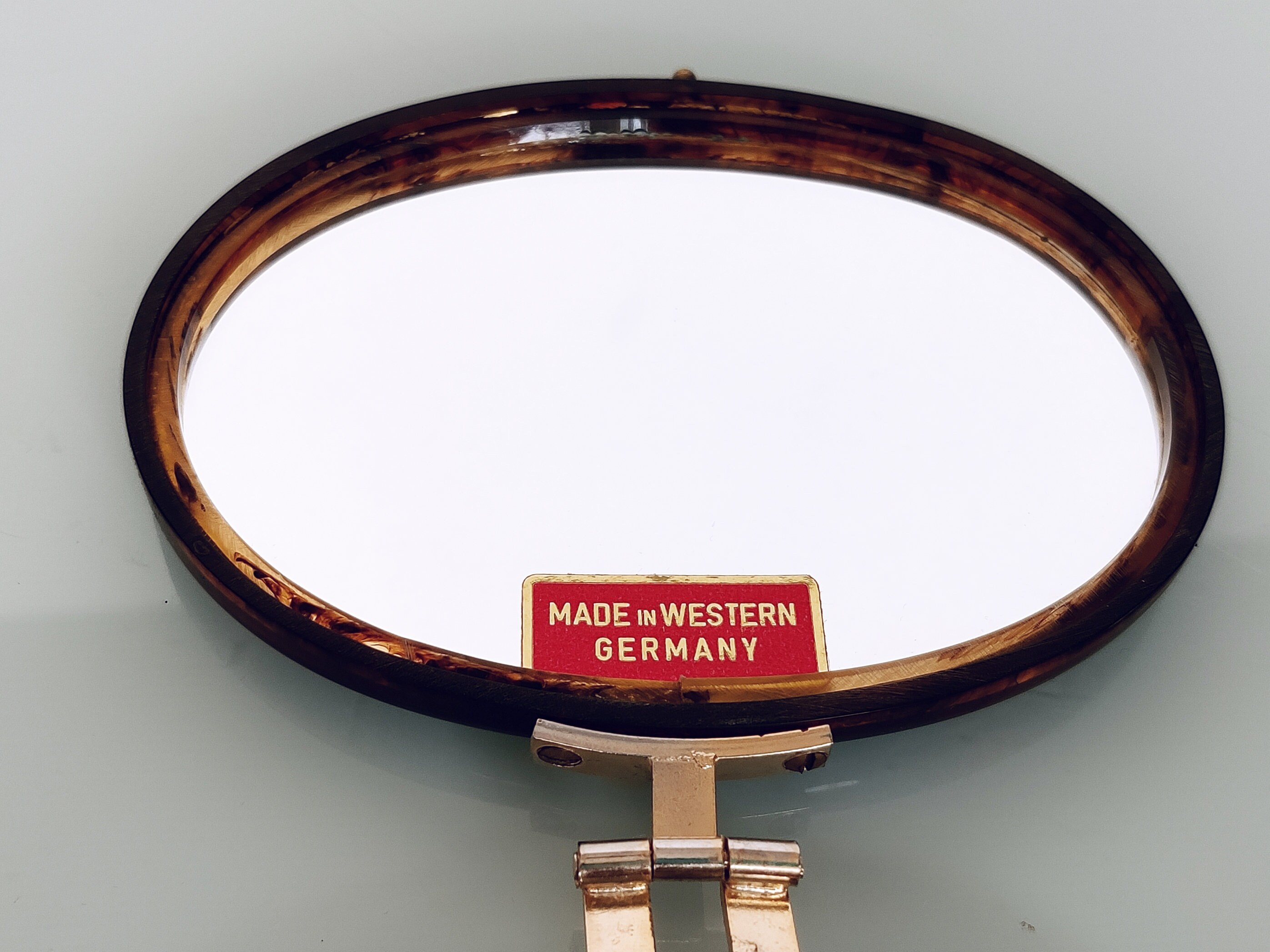 Vintage Purse Double Mirror Handbag Mirror Made In Western Etsy