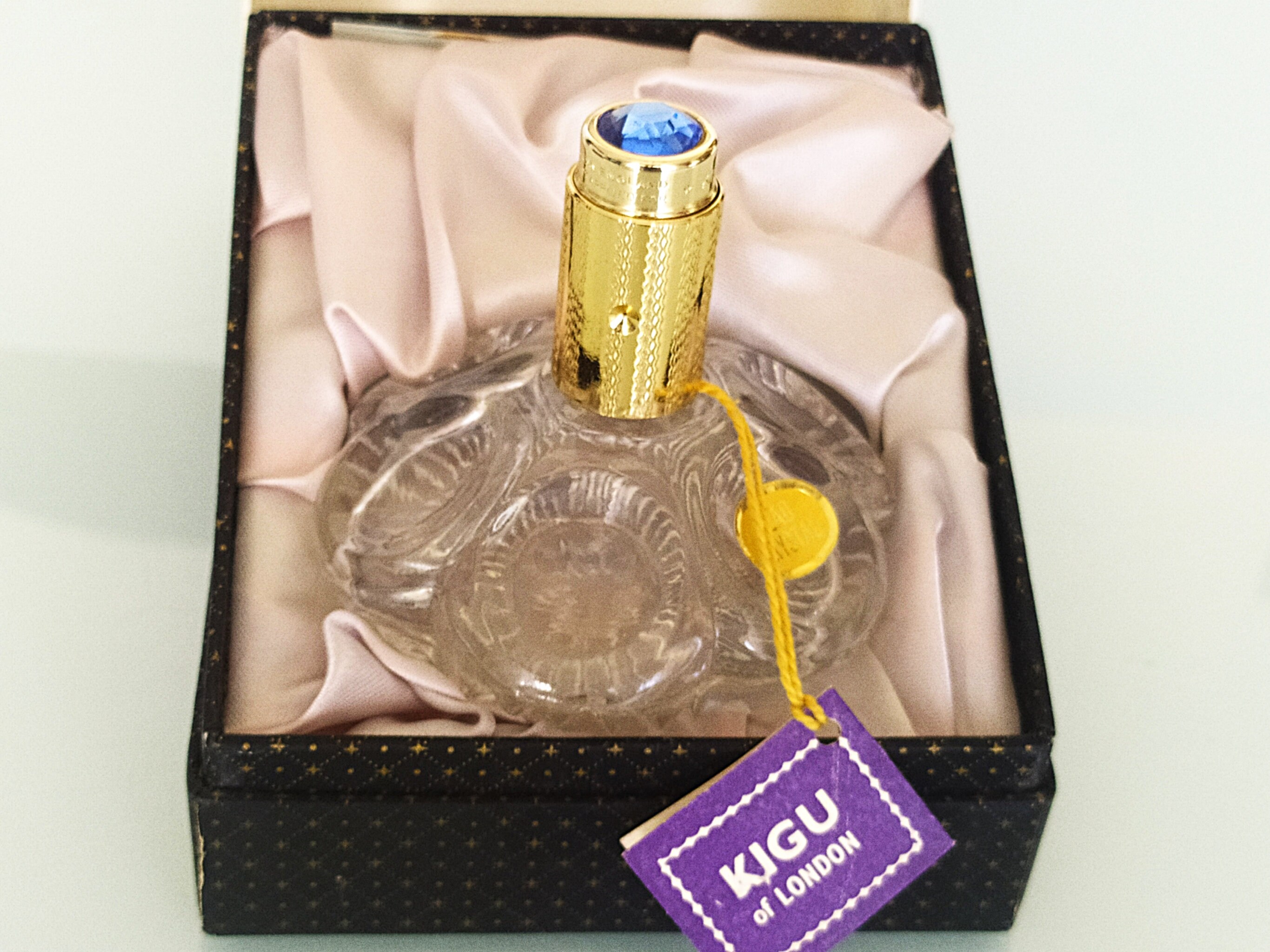 Crystal Perfume Atomizer Kigu of London Vintage Spray Vaporizer