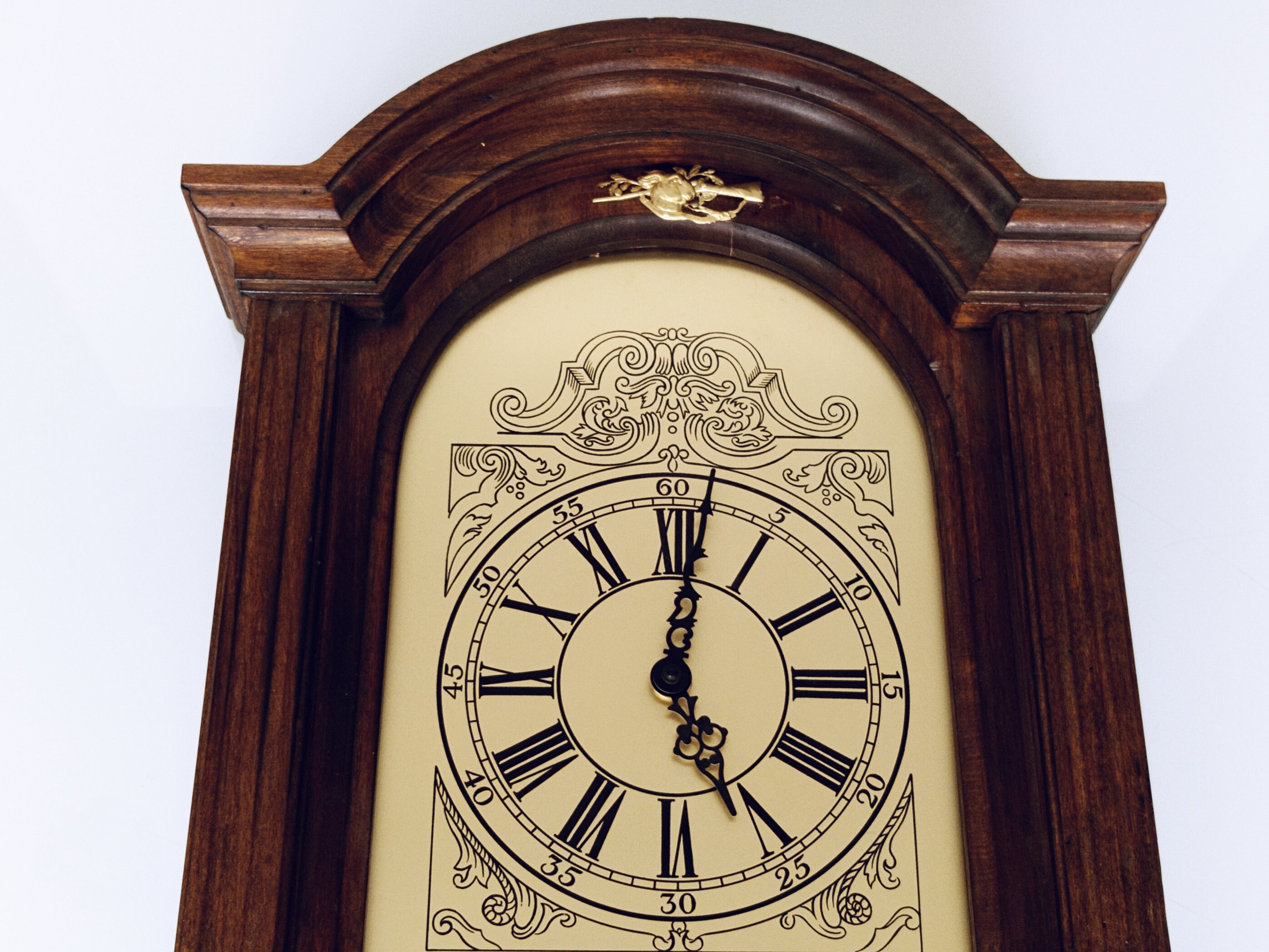 Clock Barometer Hygrometer Wall Clock Wooden Wall Barometer Etsy