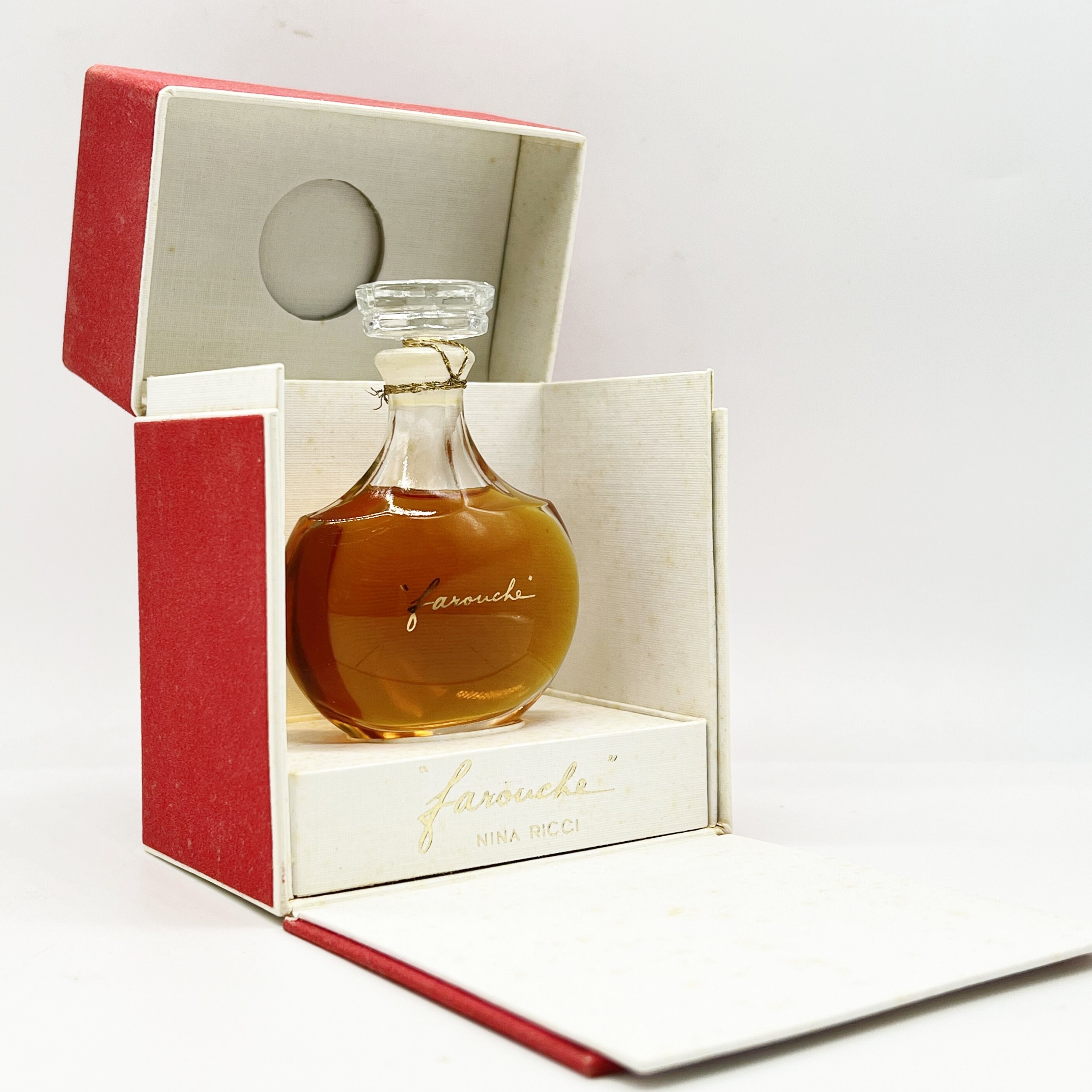 Vintage Farouche Nina Ricci Parfum, Lalique Crystal Bottle (1 Fl