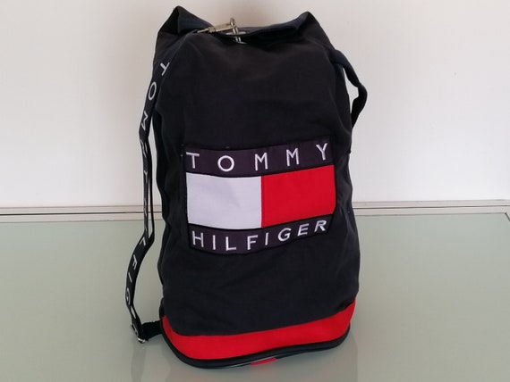 Vintage Tommy mochila grande bolsa de viaje - Etsy España