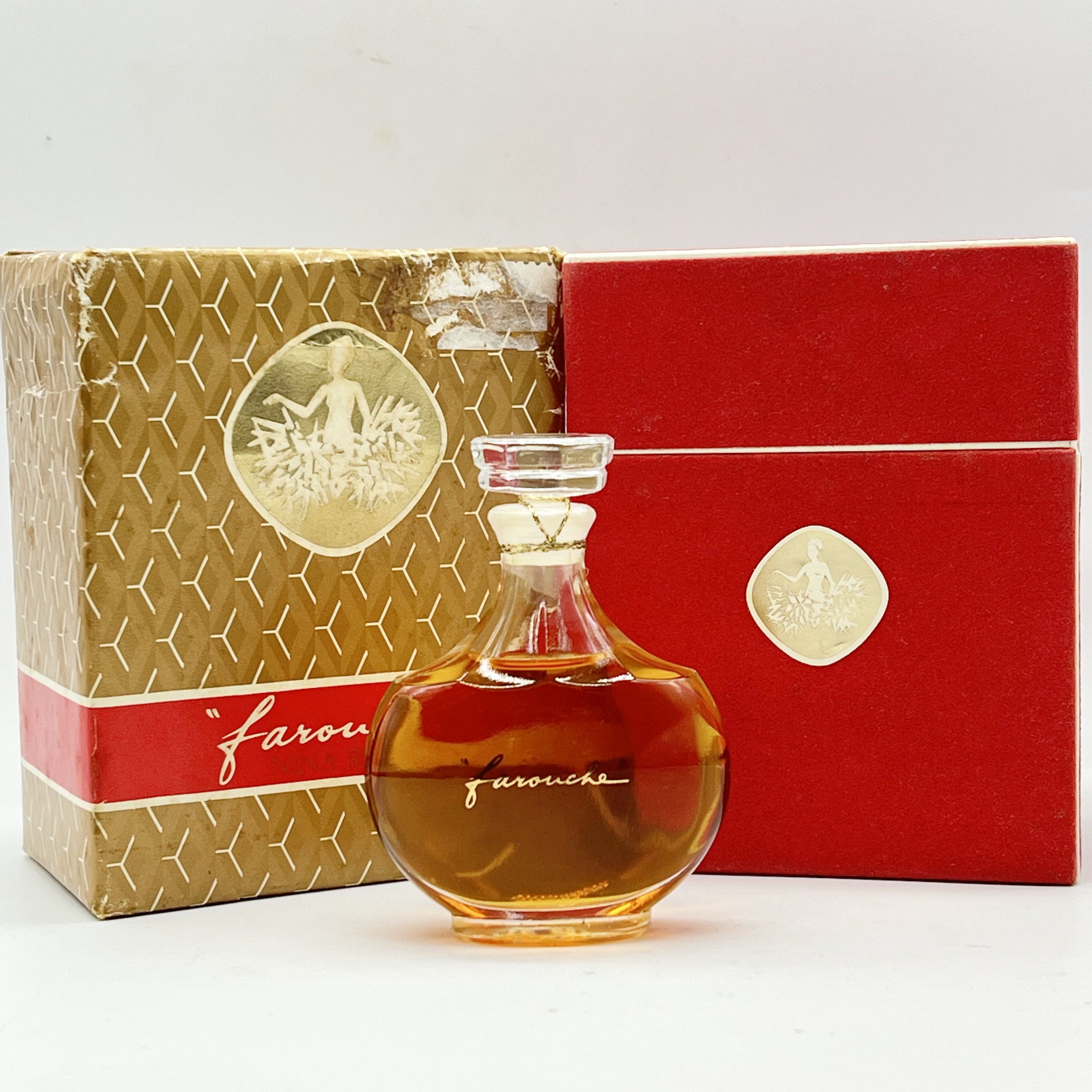 Vintage Farouche Nina Ricci Parfum, Lalique Crystal Bottle (1 Fl