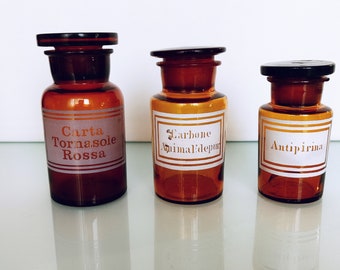 1960年代　医療用　薬瓶★ビンテージ薬瓶　アンティーク瓶セット　大きめ il_340x270.2926641383_hr3a.jpg