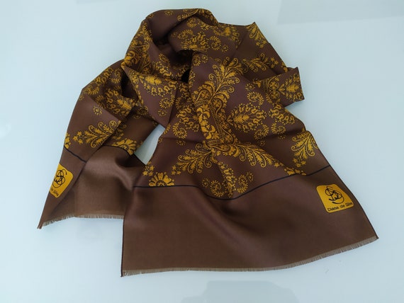 Vintage Scarf by Diana De Silva, Men's Scarf by D… - image 8