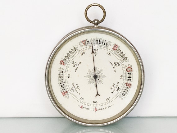 Vintage Aneroid Barometer Precision Aneroid Barometer Etsy