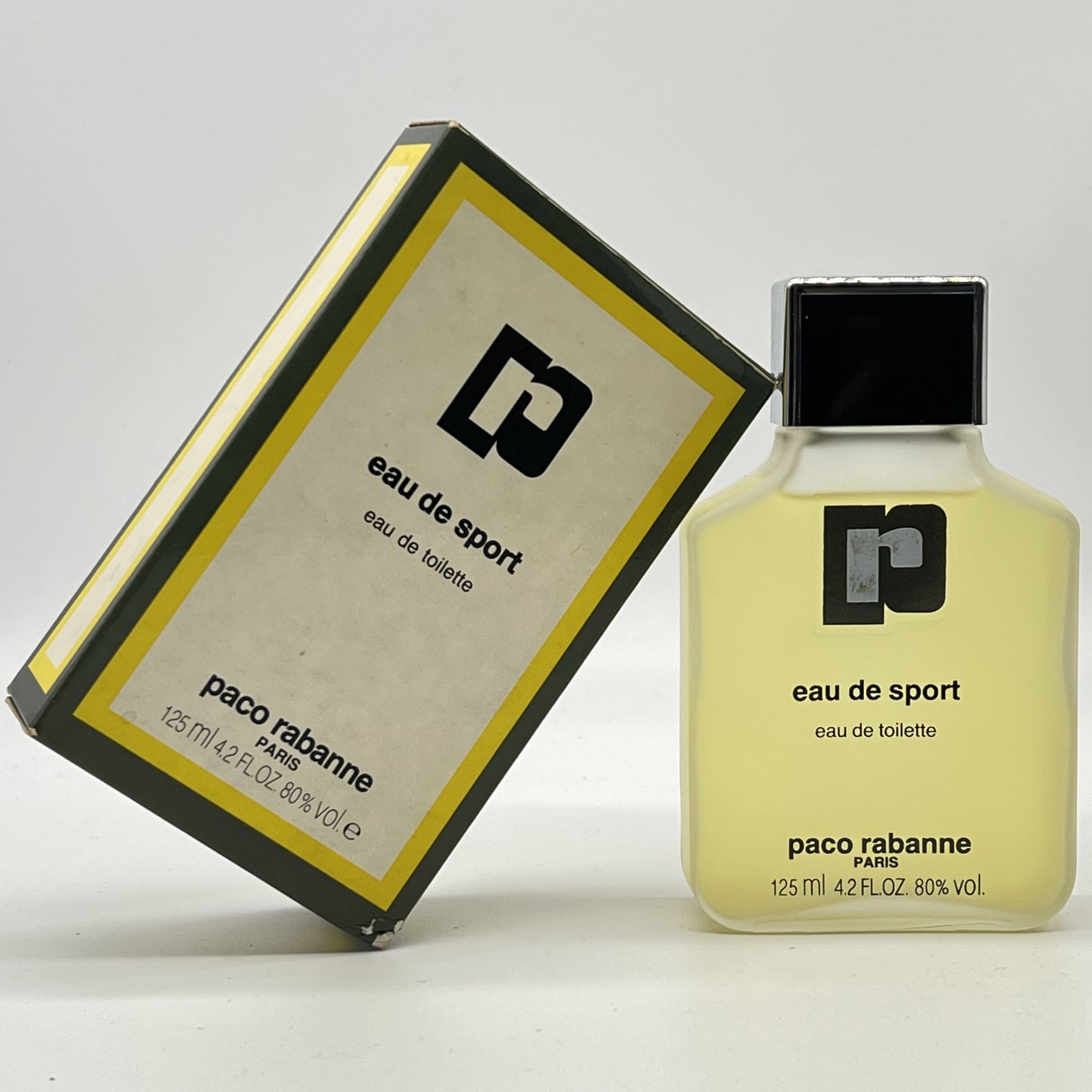 【海外限定】 Eau De Sport 80s Paco Rabanne Eau De Toilette 125 Ml/4.2 Fl 香水(男性用)