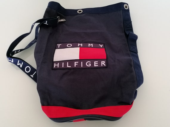 Vintage Tommy Hilfiger  90s backpack large travel… - image 9