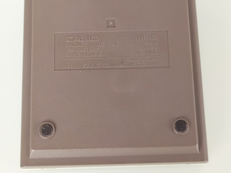 Casio calculator Mini printing calculator Vintage printing calculatore image 10