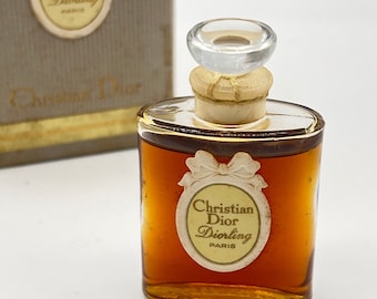 Diorling (1963)   Pure Perfume/Extrait 15 ml/0.5 fl.oz. Sealed,Original Case, Rare Vintage