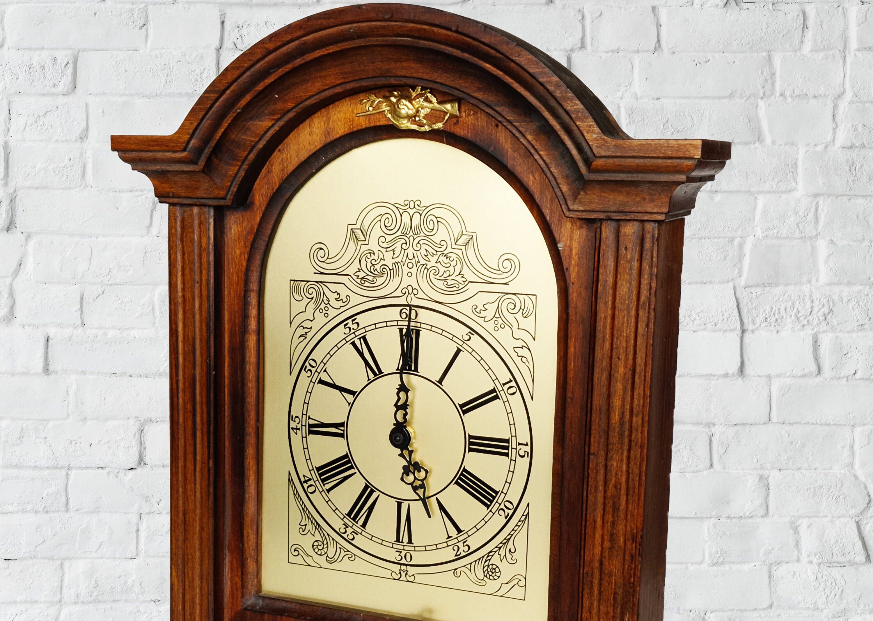 Clock Barometer Hygrometer Wall Clock Wooden Wall Barometer Etsy