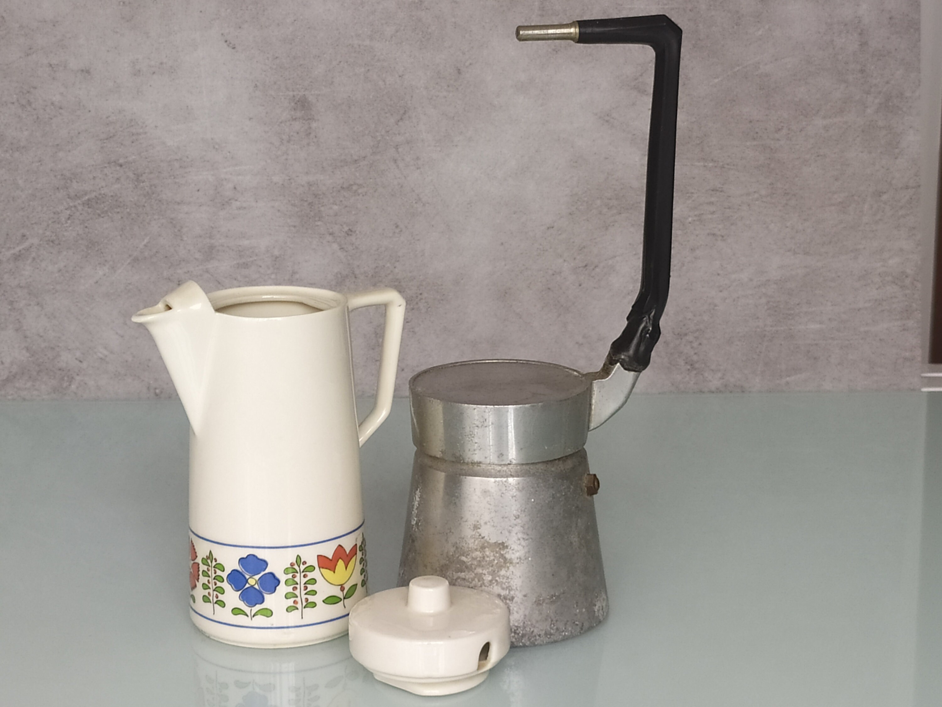 Vintage Coffee Maker Porcelain Coffee Maker Etsy