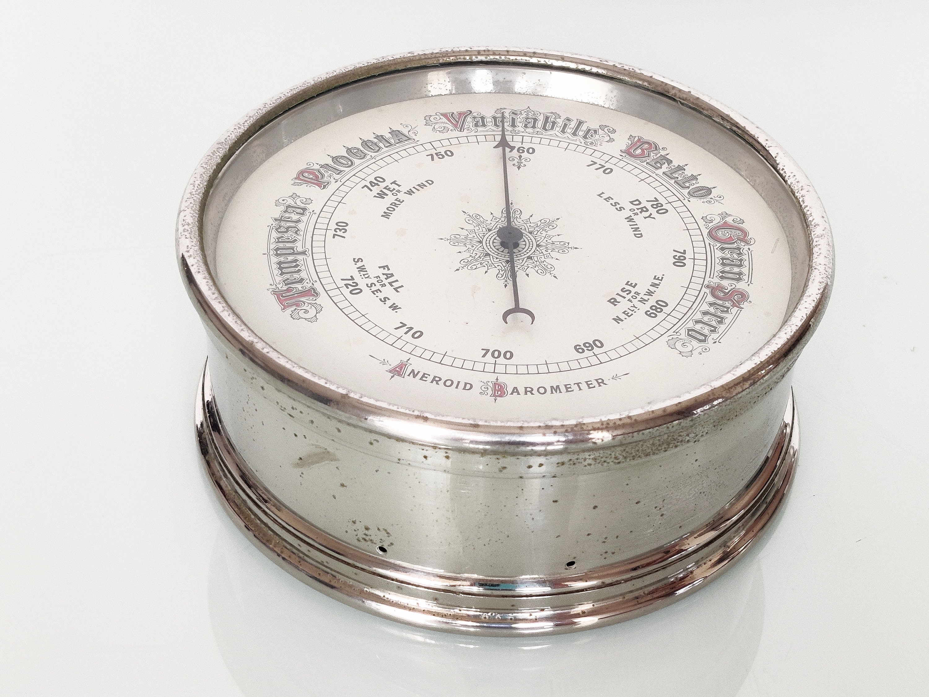 Vintage Aneroid Barometer Precision Aneroid Barometer Etsy Canada