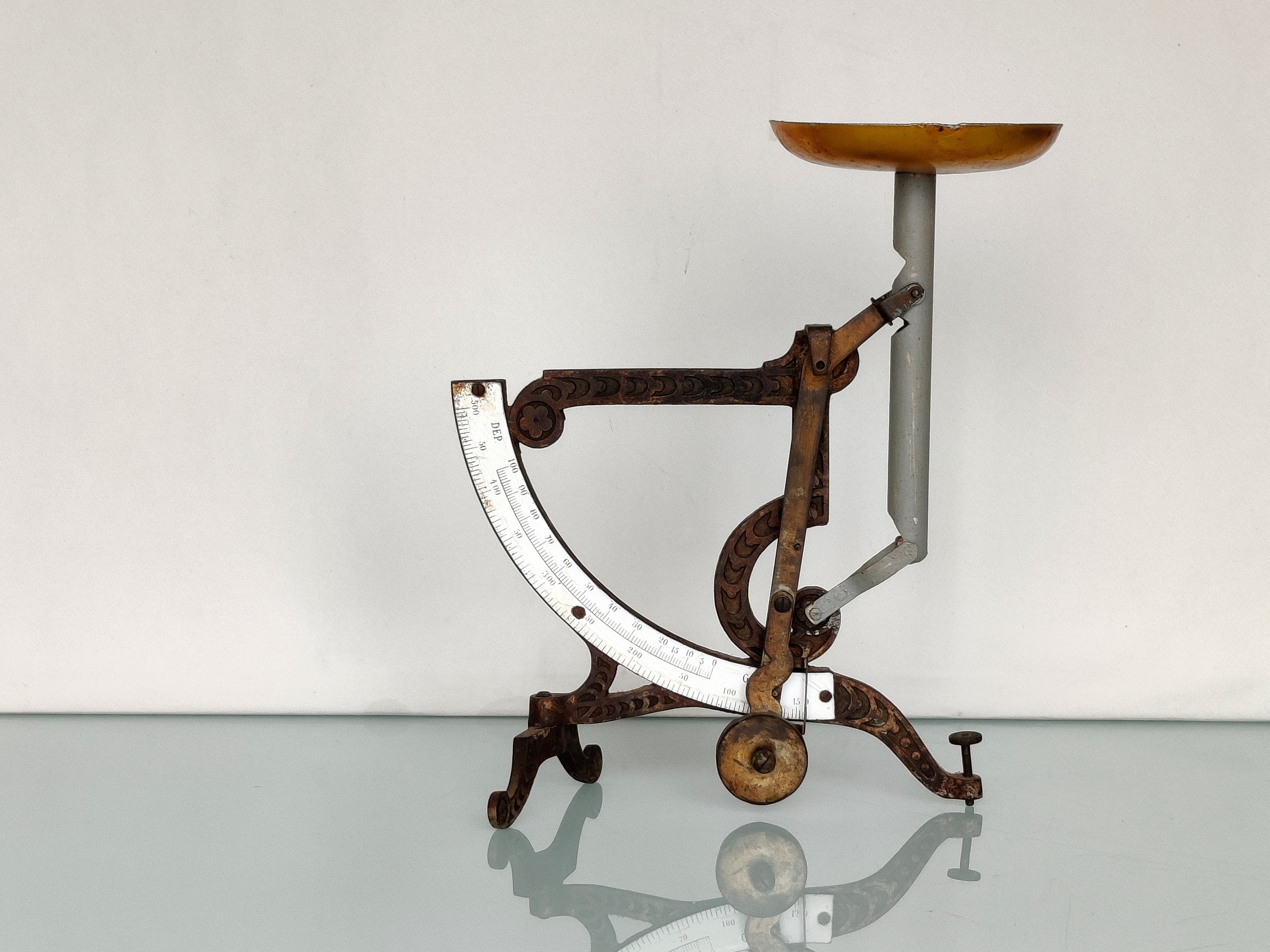 Vintage Postal Scale: Cast Iron Letter Weight, Counter Balance - Etsy