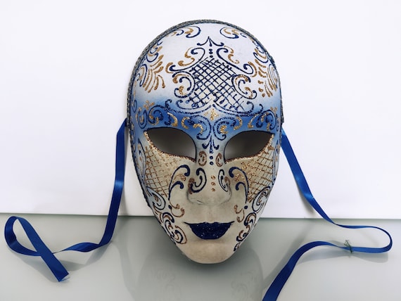 Traditional Venetian Carnival Masks Being Made Out of Papier Mache at a