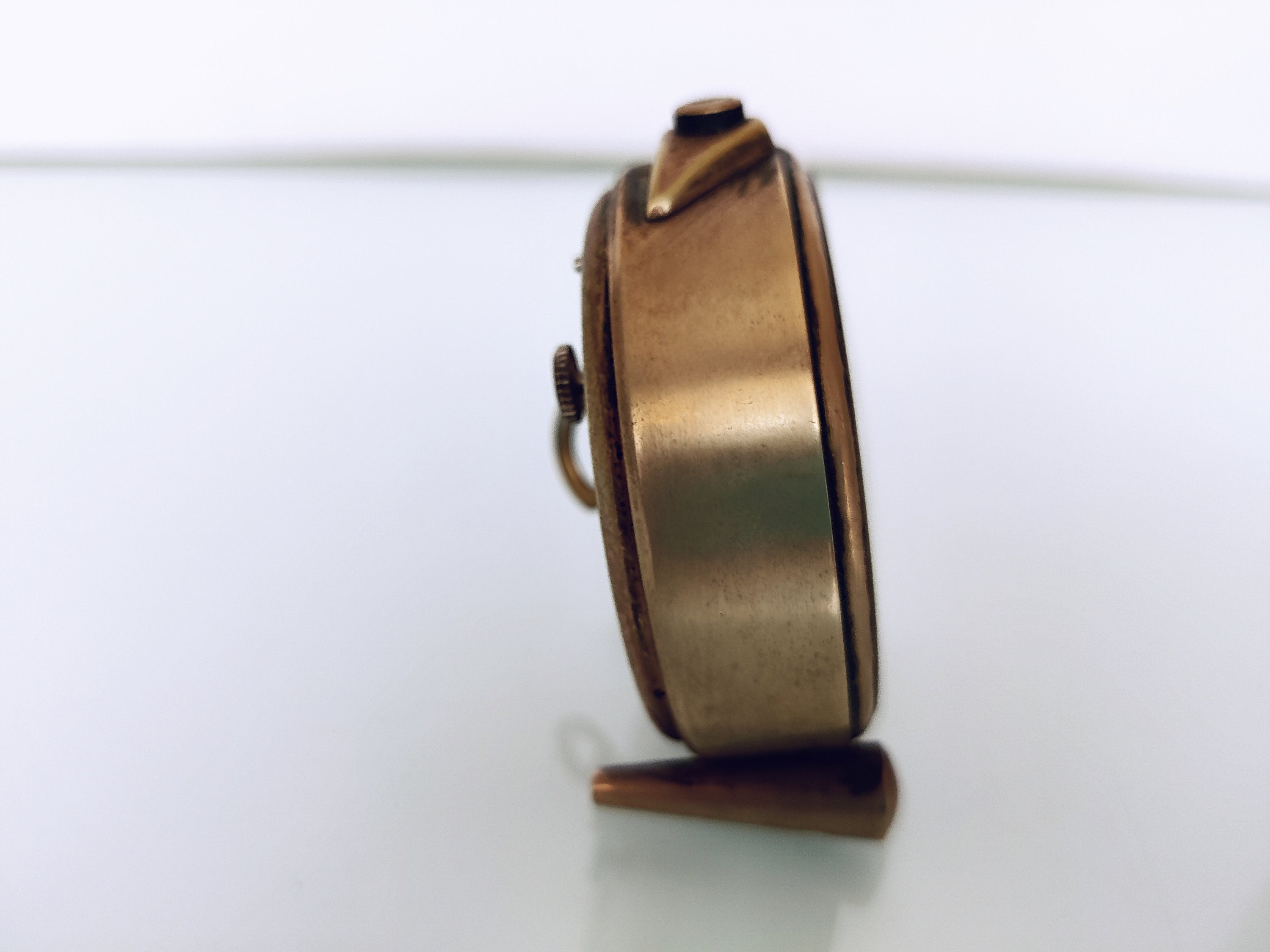 Vintage CYMA Alarm Clock Art Deco Cyma Swiss Made 7 Jewels 50s Etsy