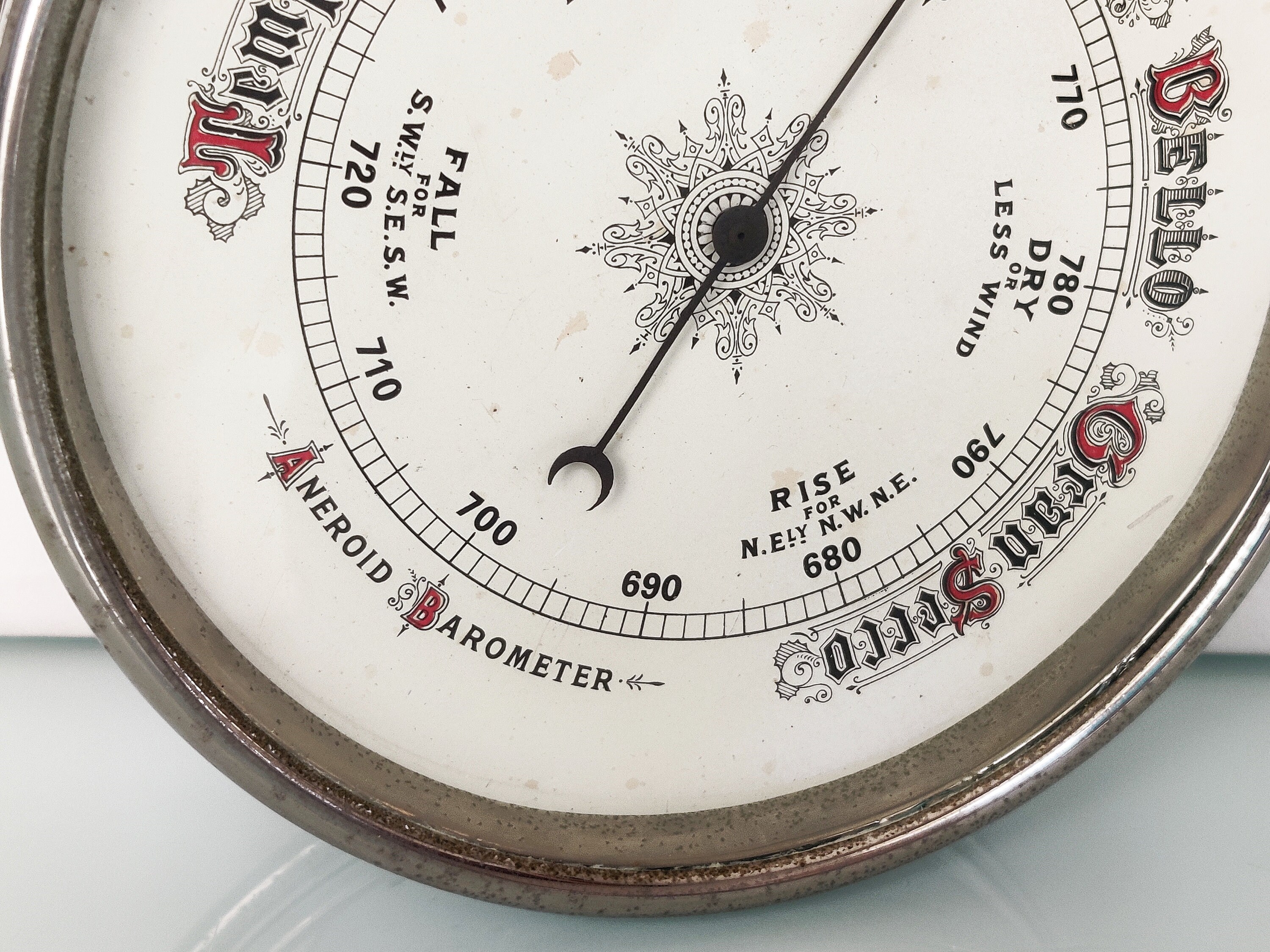 Vintage Aneroid Barometer Precision Aneroid Barometer Etsy Canada